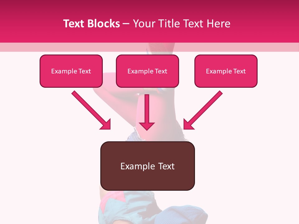 Fitness Exercise Dancer PowerPoint Template