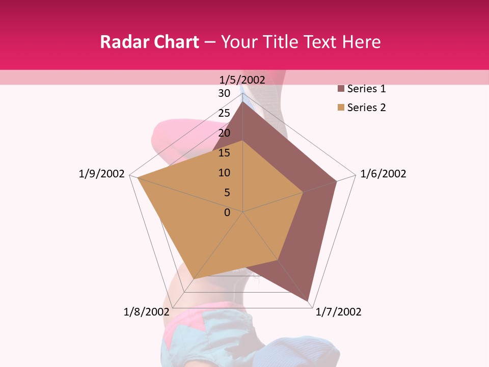 Fitness Exercise Dancer PowerPoint Template