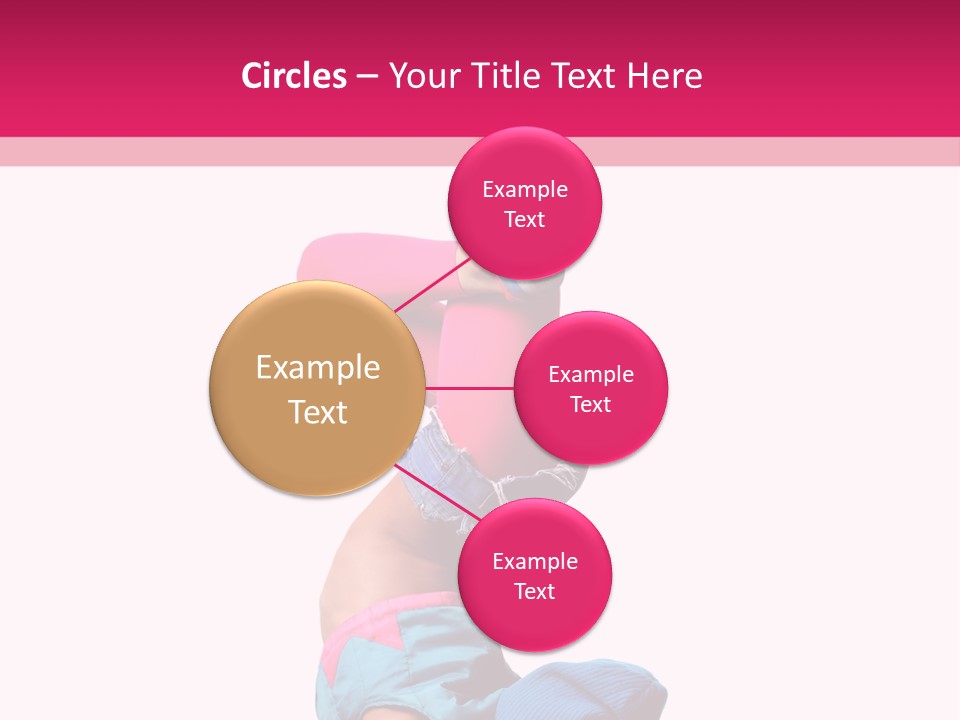 Fitness Exercise Dancer PowerPoint Template