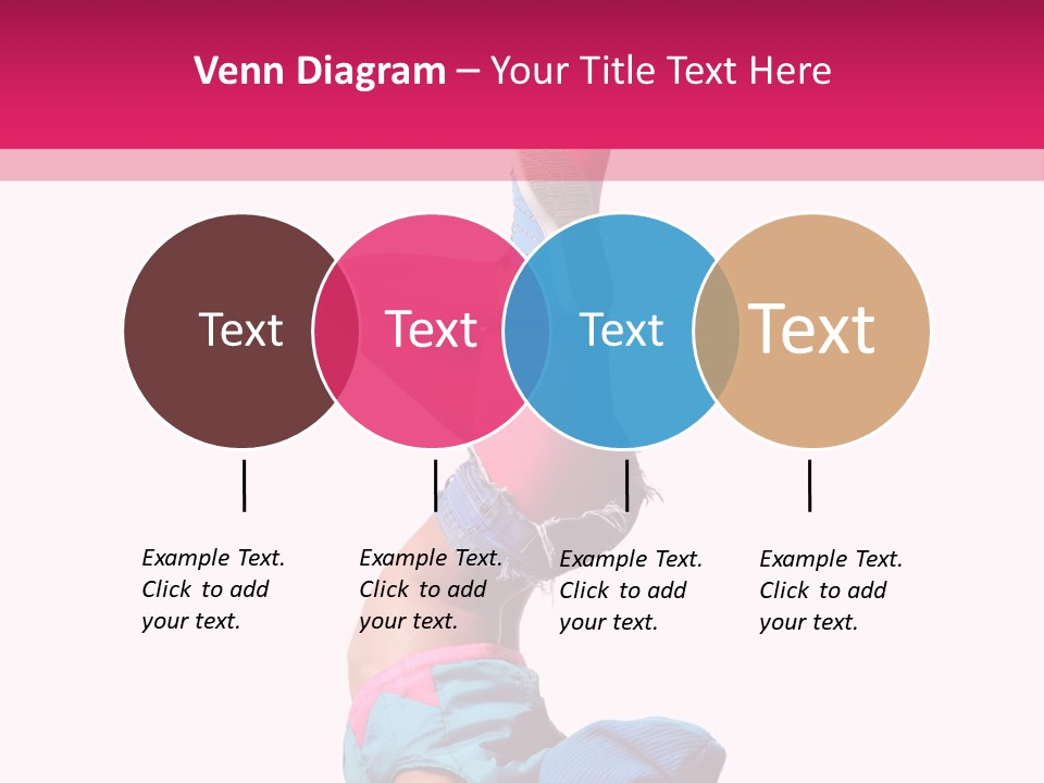 Fitness Exercise Dancer PowerPoint Template