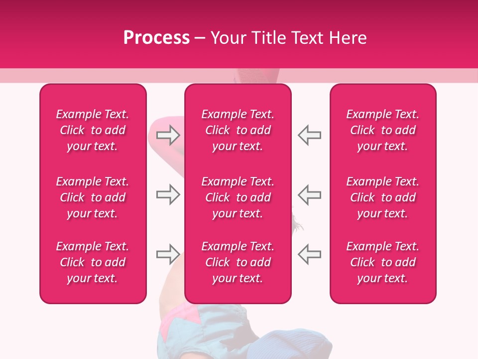 Fitness Exercise Dancer PowerPoint Template