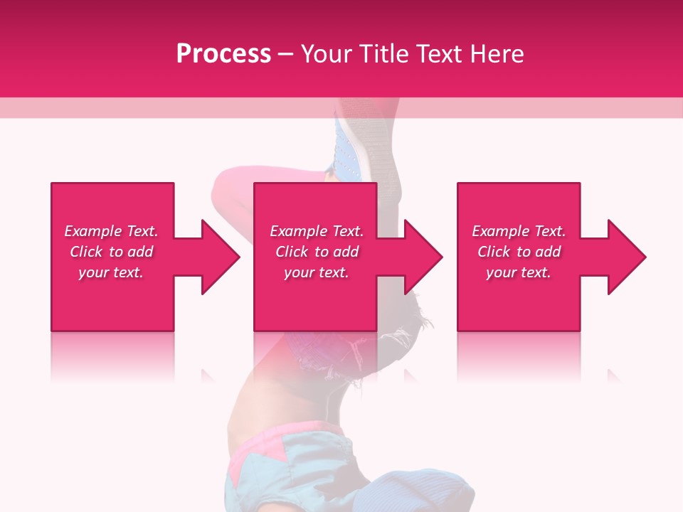 Fitness Exercise Dancer PowerPoint Template