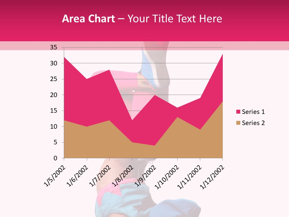 Fitness Exercise Dancer PowerPoint Template