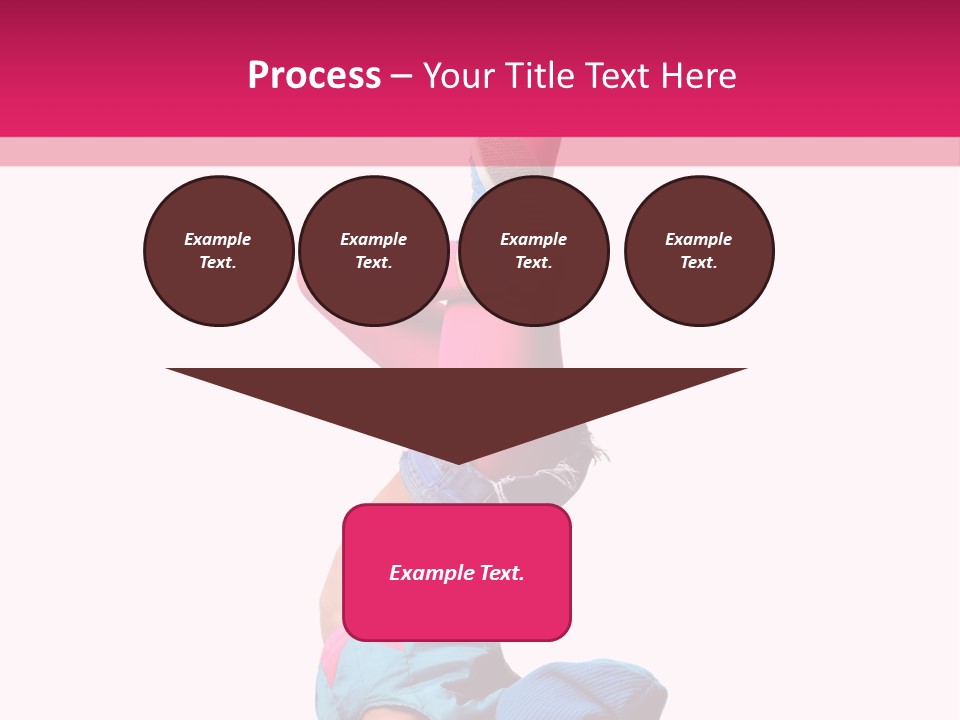 Fitness Exercise Dancer PowerPoint Template