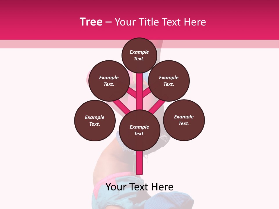 Fitness Exercise Dancer PowerPoint Template