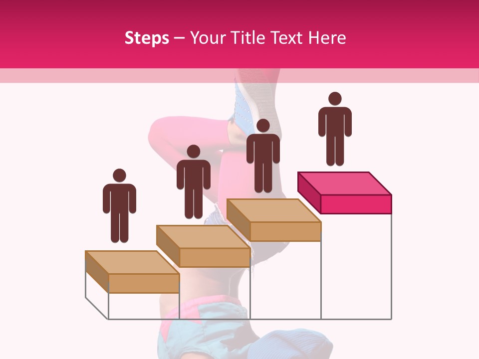 Fitness Exercise Dancer PowerPoint Template