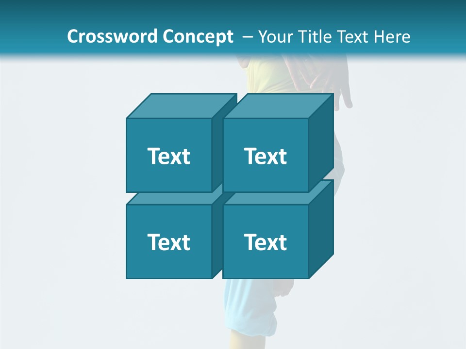 Posing Woman Style PowerPoint Template