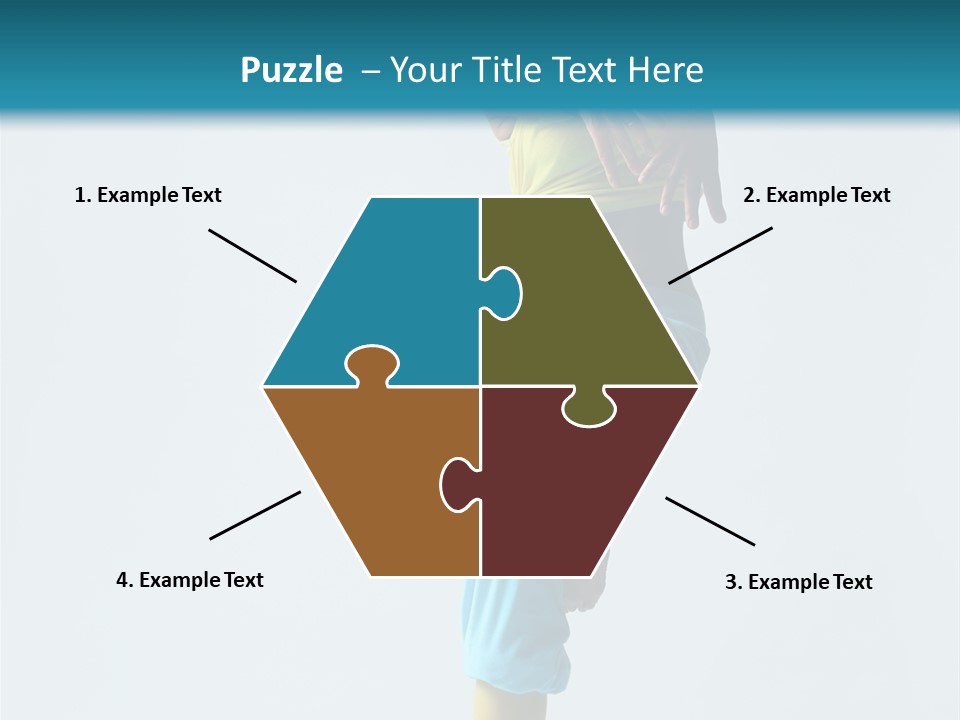 Posing Woman Style PowerPoint Template