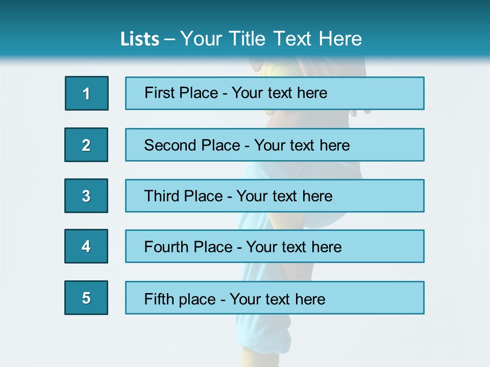 Posing Woman Style PowerPoint Template