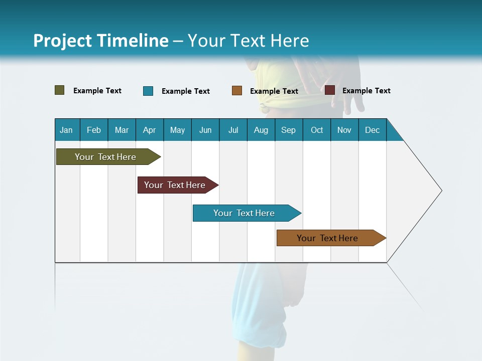 Posing Woman Style PowerPoint Template