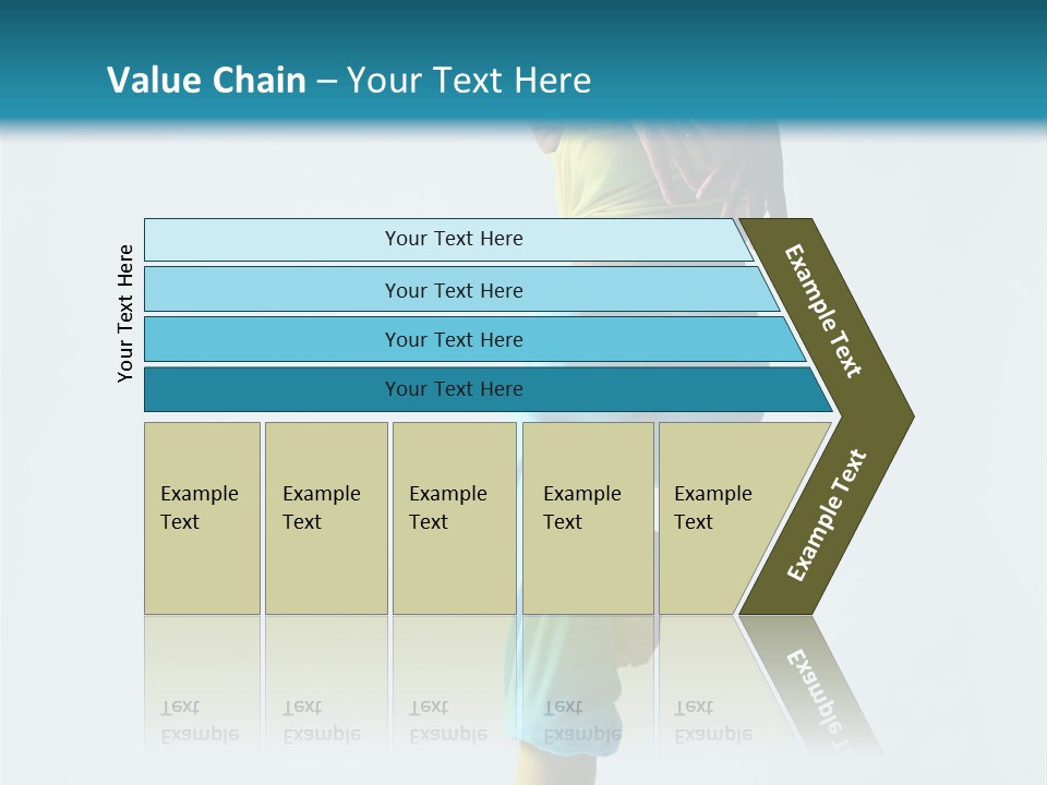 Posing Woman Style PowerPoint Template
