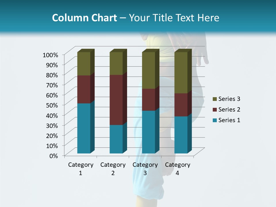 Posing Woman Style PowerPoint Template