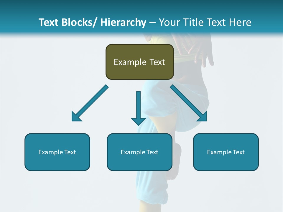 Posing Woman Style PowerPoint Template