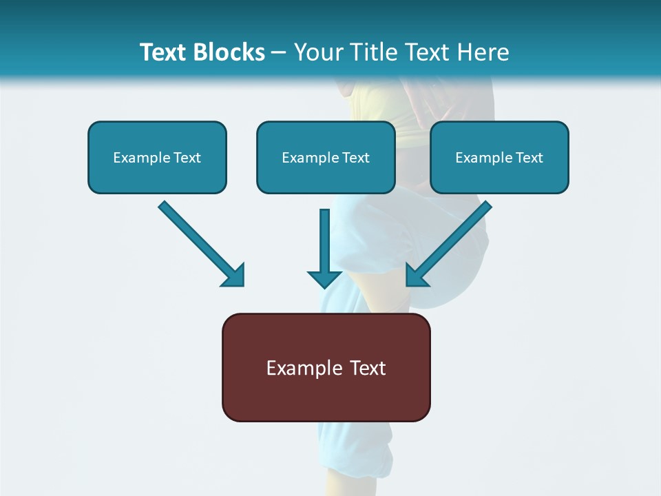 Posing Woman Style PowerPoint Template