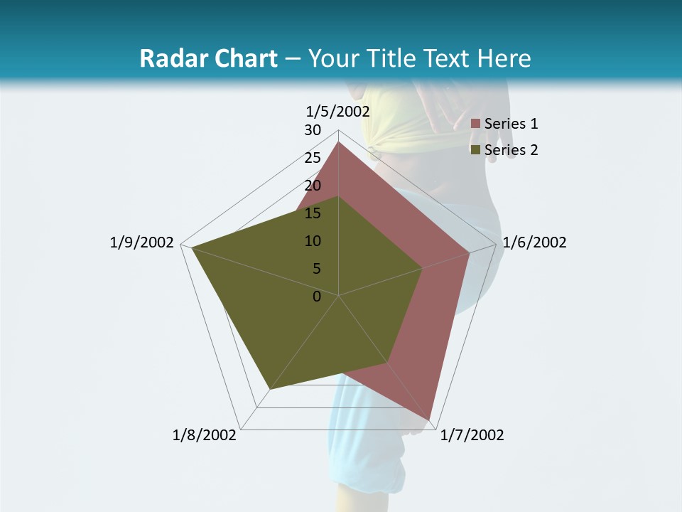 Posing Woman Style PowerPoint Template