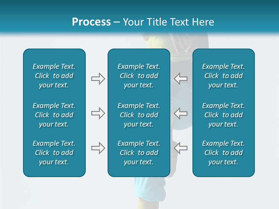 Posing Woman Style PowerPoint Template