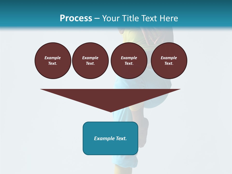 Posing Woman Style PowerPoint Template