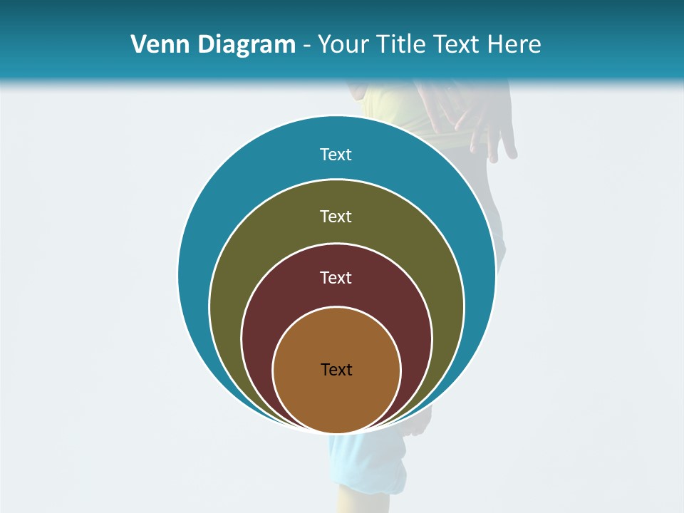 Posing Woman Style PowerPoint Template