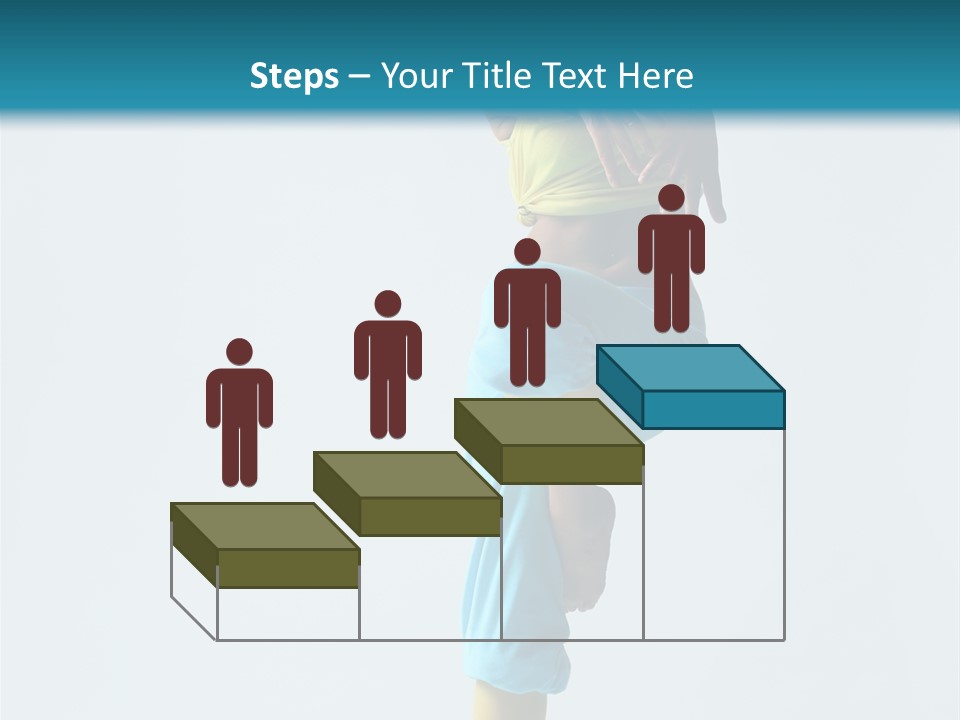 Posing Woman Style PowerPoint Template