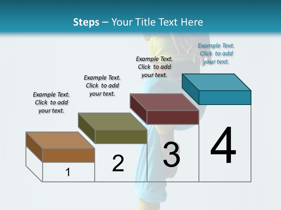 Posing Woman Style PowerPoint Template
