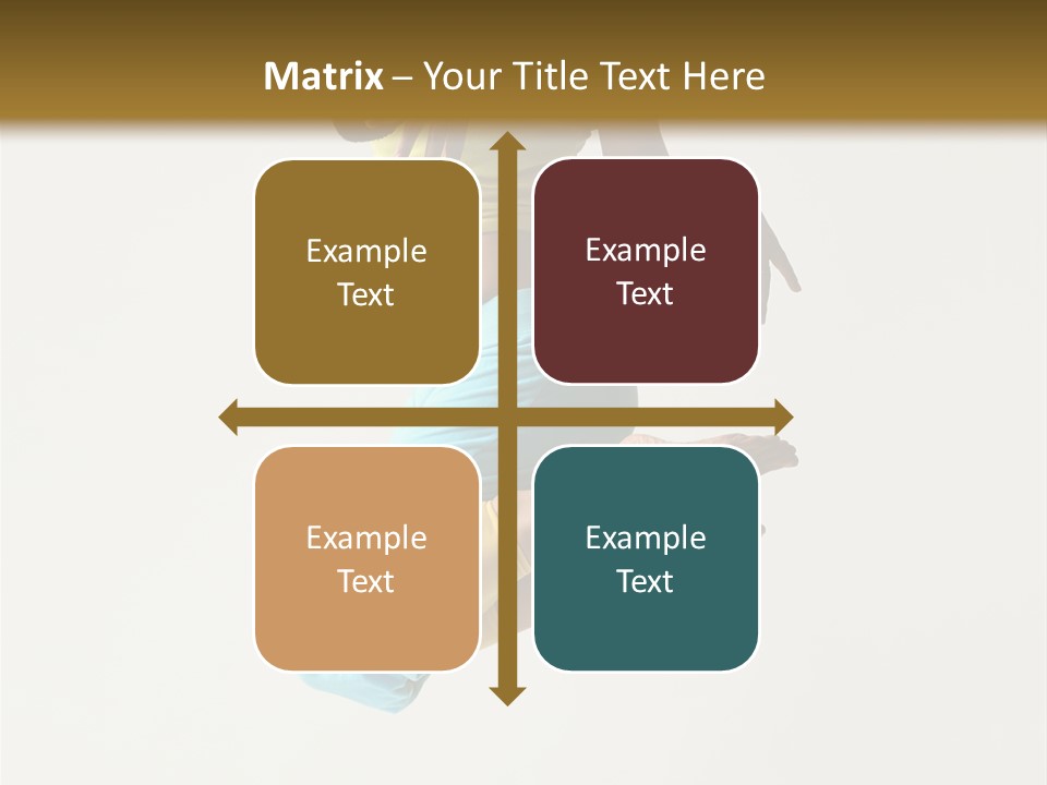 Female Girl Active PowerPoint Template