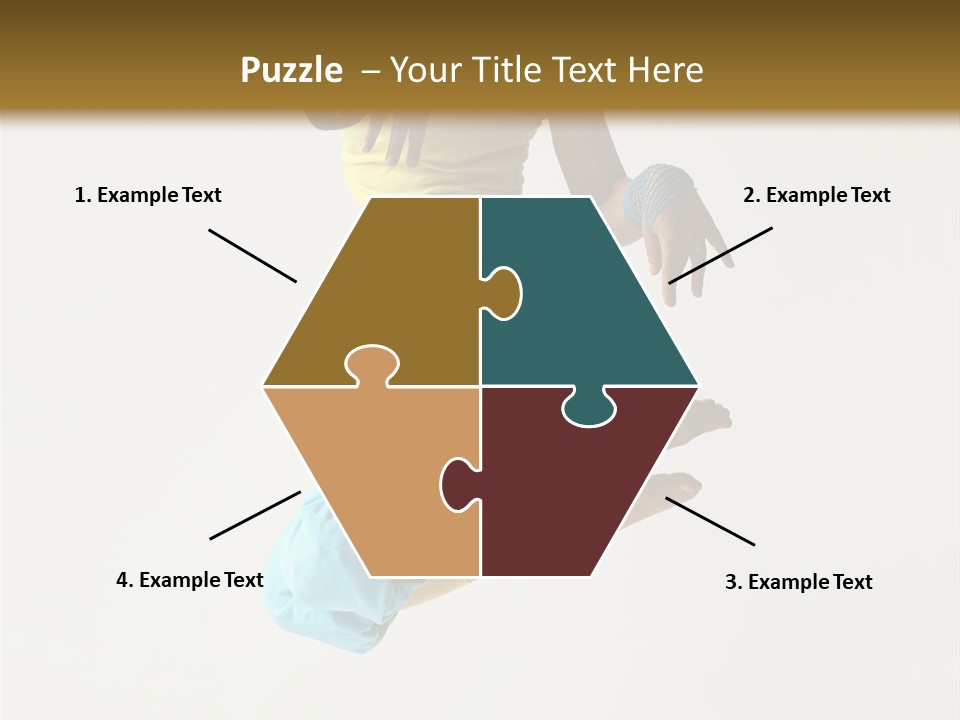 Female Girl Active PowerPoint Template