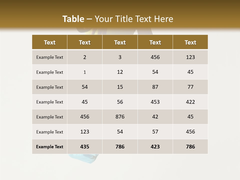 Female Girl Active PowerPoint Template