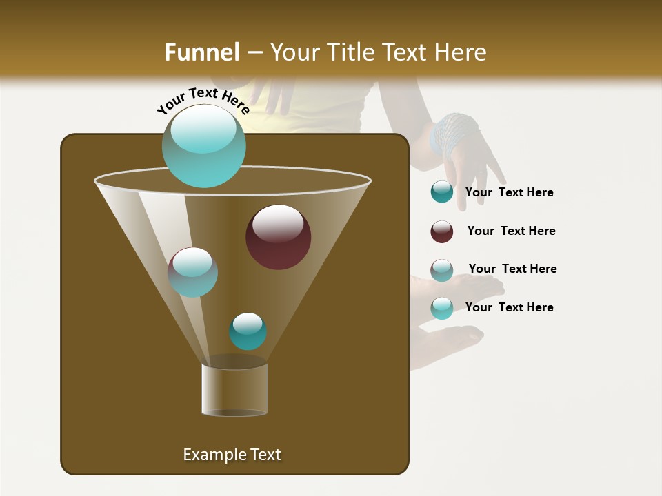 Female Girl Active PowerPoint Template