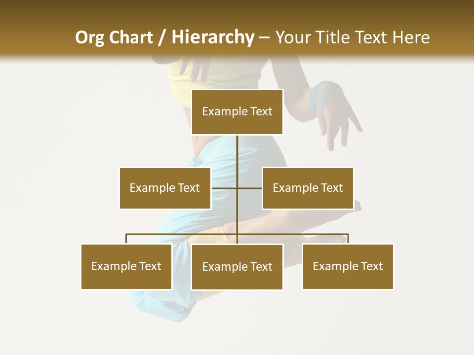 Female Girl Active PowerPoint Template