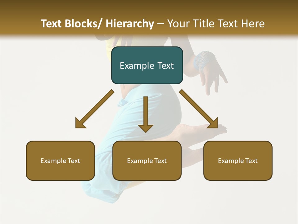 Female Girl Active PowerPoint Template