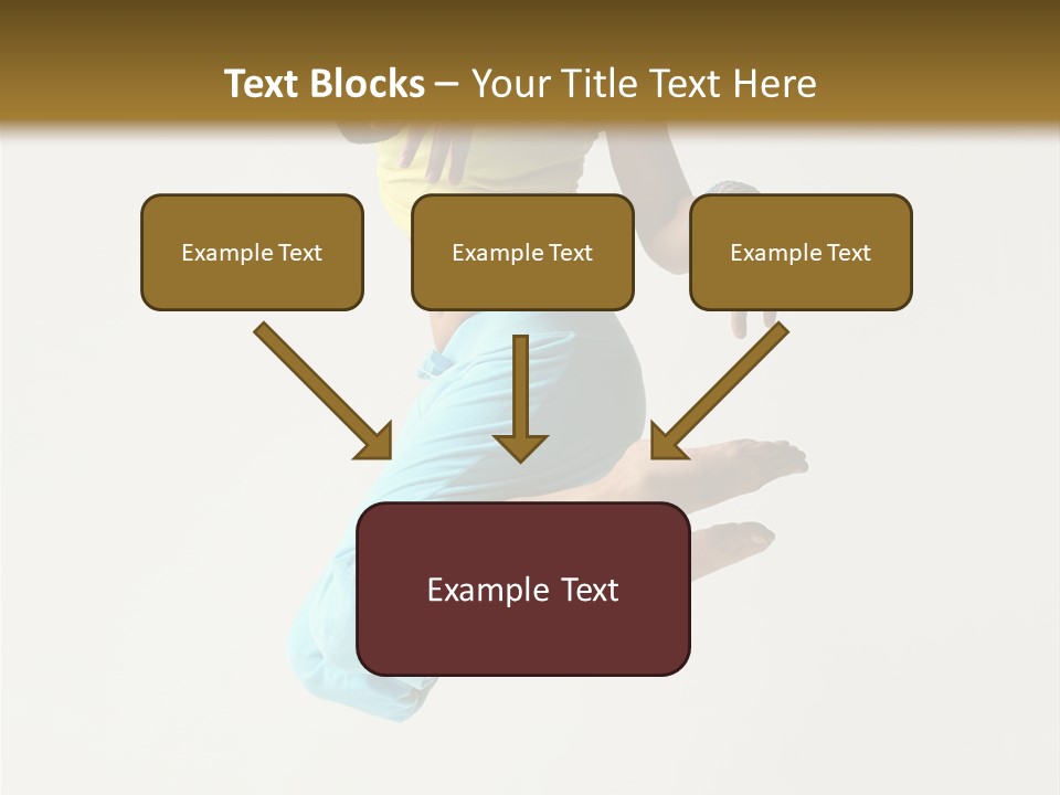 Female Girl Active PowerPoint Template
