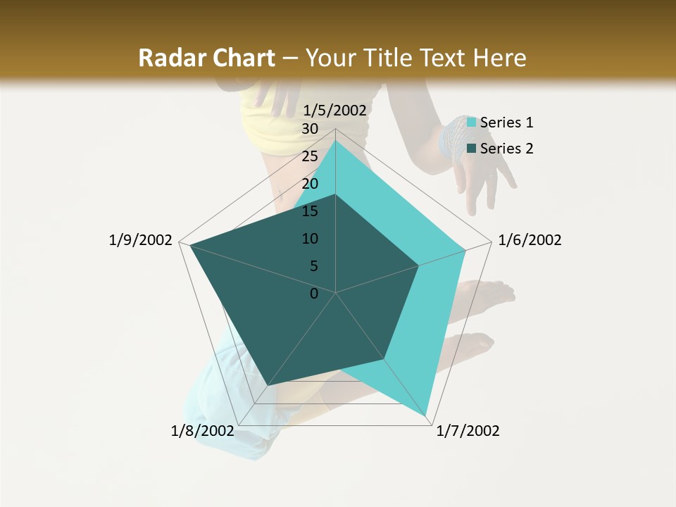 Female Girl Active PowerPoint Template