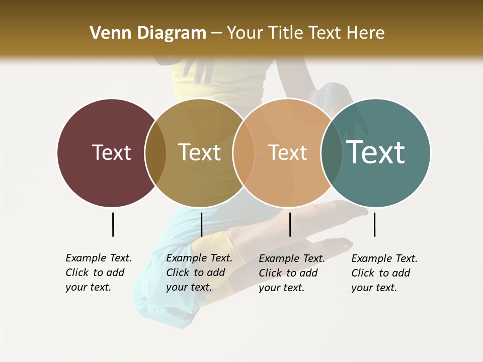 Female Girl Active PowerPoint Template