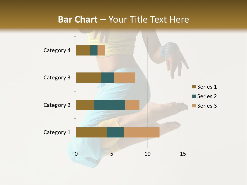 Female Girl Active PowerPoint Template