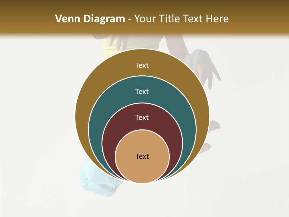 Female Girl Active PowerPoint Template