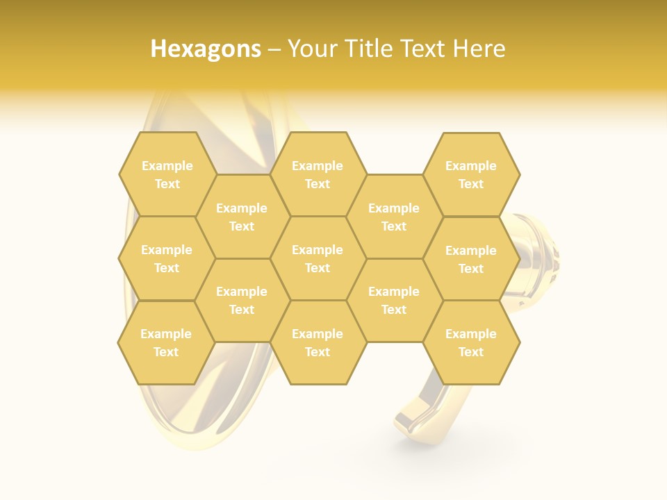 Announcement Gradient Bullhorn PowerPoint Template