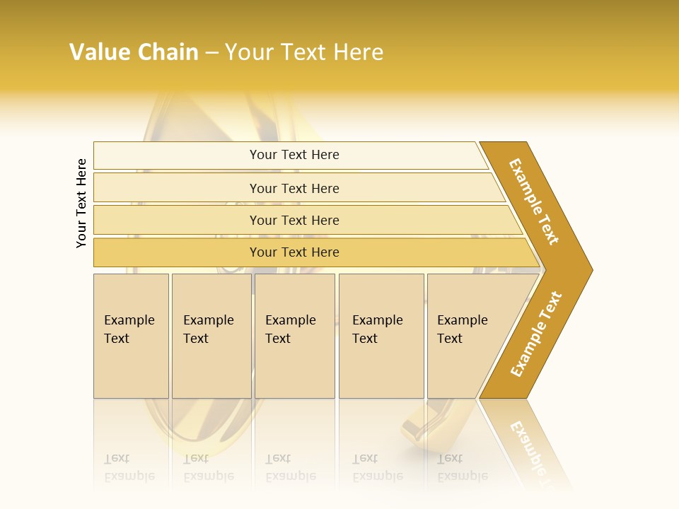 Announcement Gradient Bullhorn PowerPoint Template