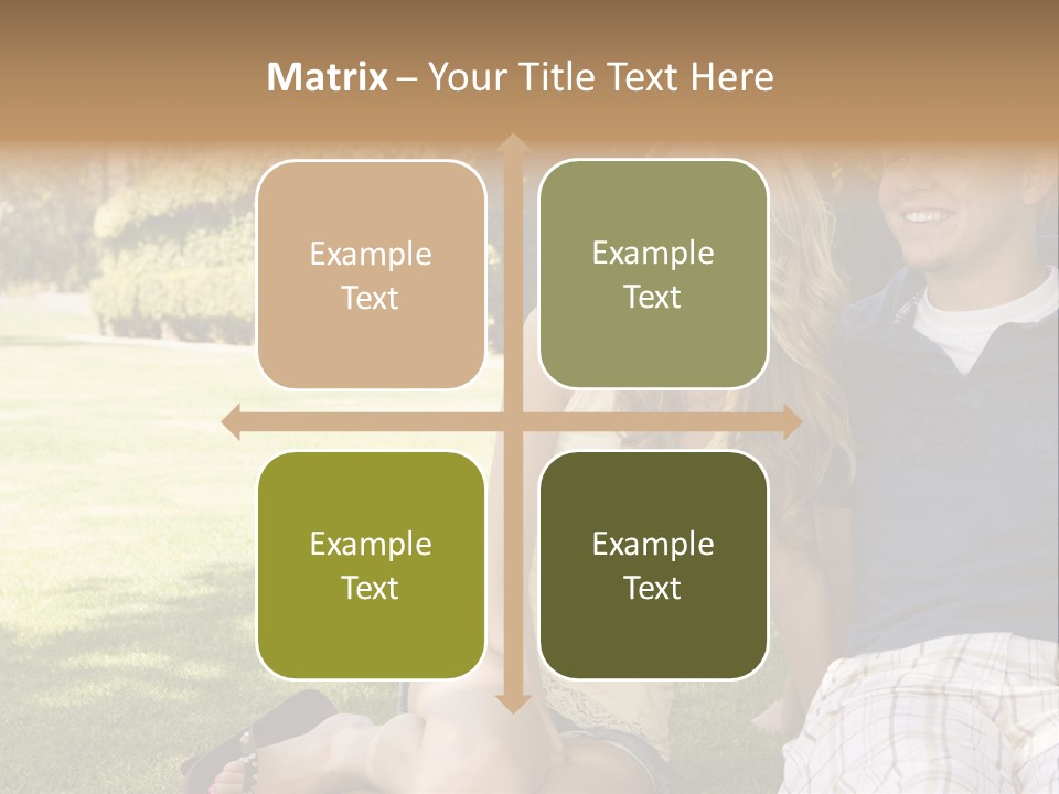 Fresh Break Cup PowerPoint Template