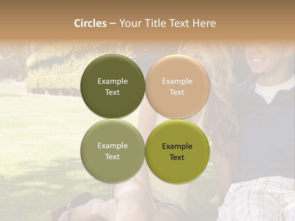 Fresh Break Cup PowerPoint Template