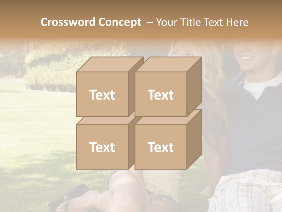 Fresh Break Cup PowerPoint Template