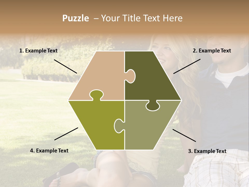 Fresh Break Cup PowerPoint Template