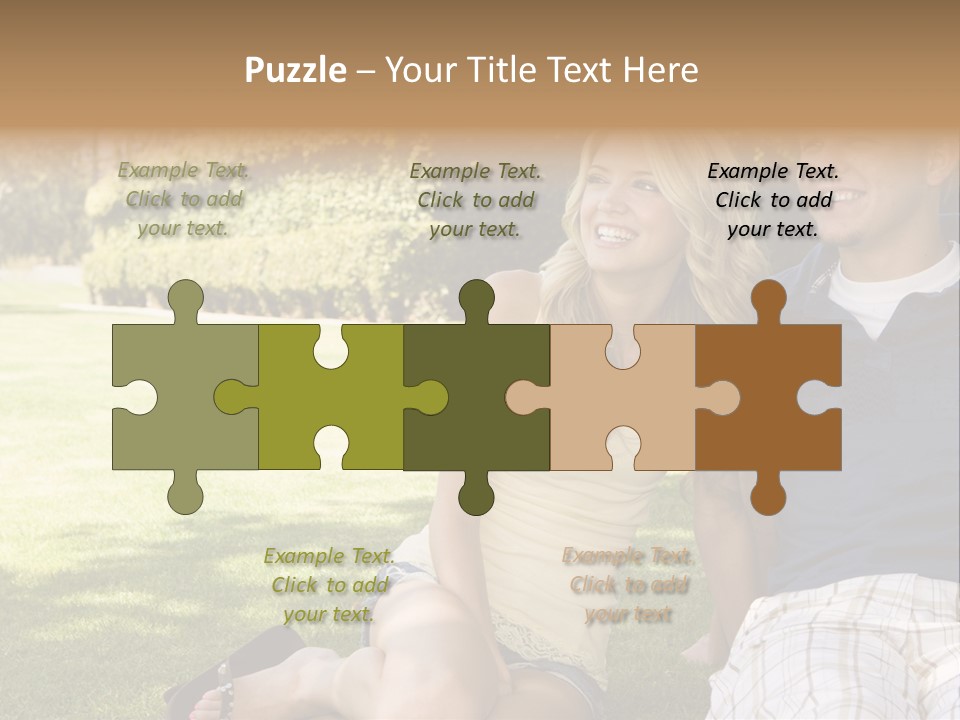 Fresh Break Cup PowerPoint Template