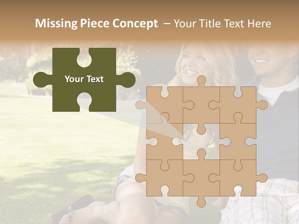 Fresh Break Cup PowerPoint Template