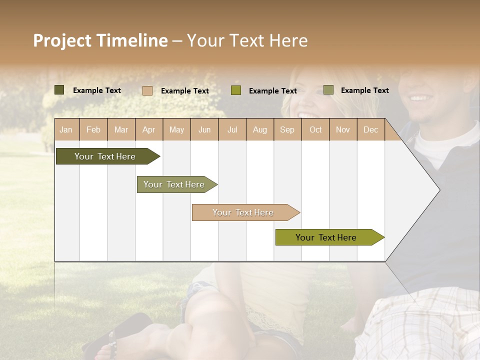 Fresh Break Cup PowerPoint Template