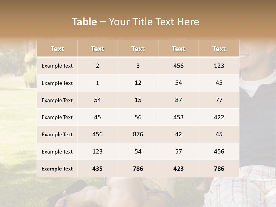 Fresh Break Cup PowerPoint Template