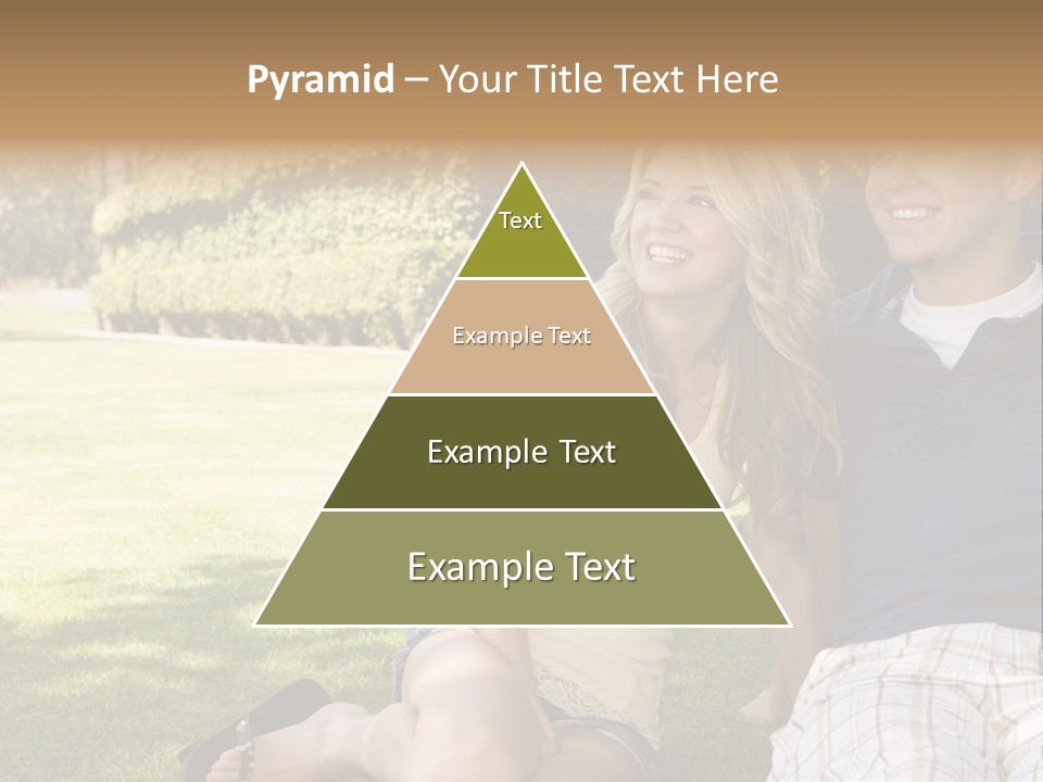 Fresh Break Cup PowerPoint Template