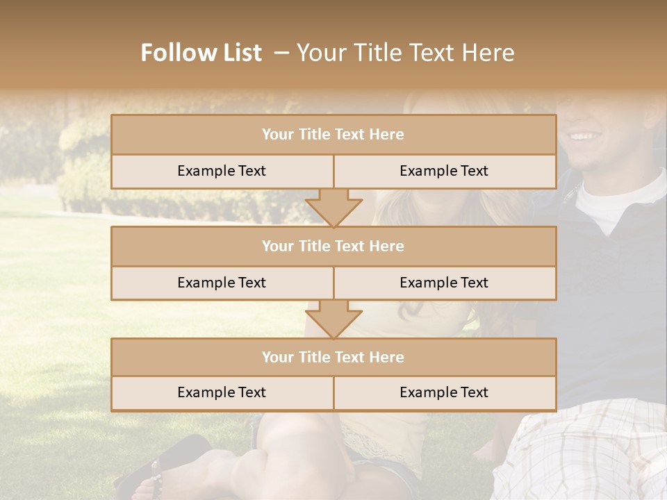 Fresh Break Cup PowerPoint Template