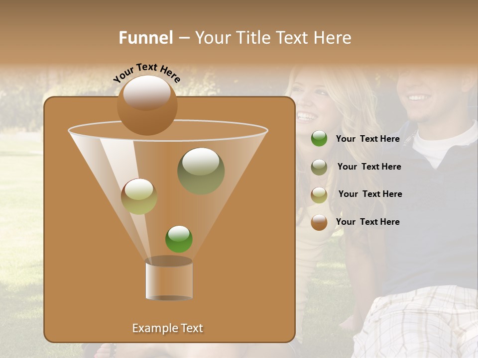 Fresh Break Cup PowerPoint Template