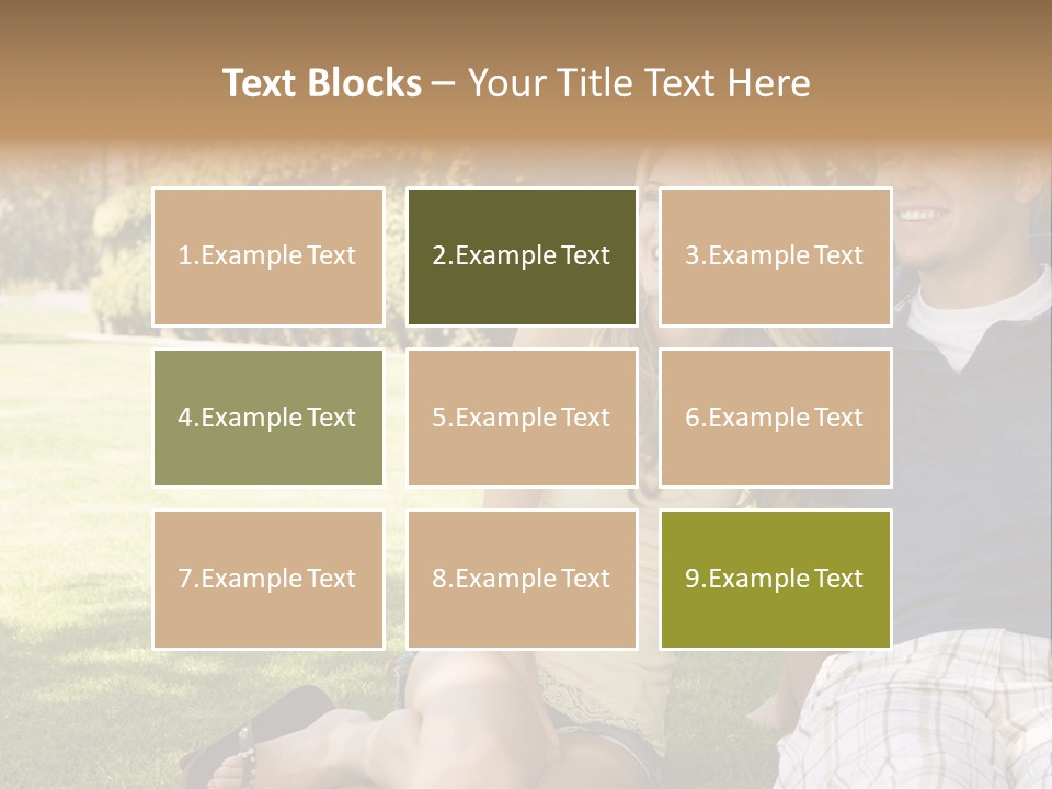 Fresh Break Cup PowerPoint Template