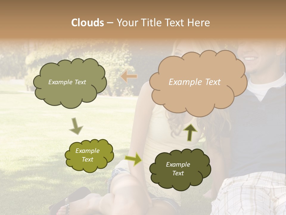 Fresh Break Cup PowerPoint Template